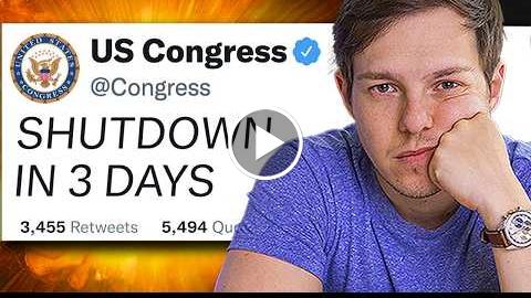 Government Shutdown Imminent, Rates Spike, Stocks Collapse : Wake Up To